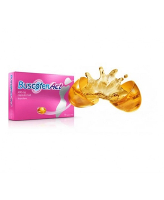Buscofenact 400mg Ibuprofene Antidolorifico 12 Capsule Molli
