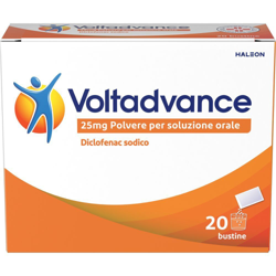 Voltadvance 25 mg Polvere per Soluzione Orale características