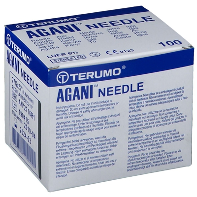 Terumo Agani Disposable Needle 27gx5/8 rb 0,4x16