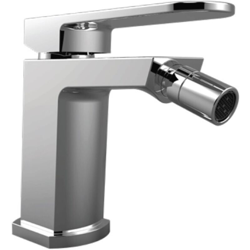 Rubinetto miscelatore monocomando bidet, finitura cromo, completo di piletta da 1”1/4 in metallo diam. 25 mm en oferta