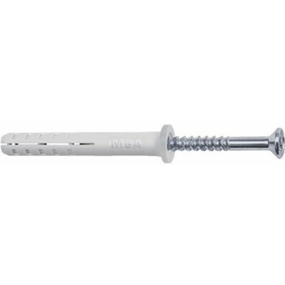 Tassello per unghie NP 6- 60 collarino piatto premontato 50 pz / PU.18 PU / cartone CELO (Per 50)