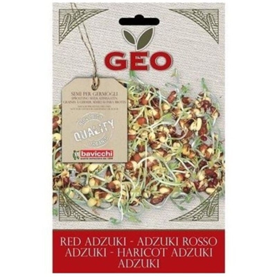 Semi Bio Di Adzuki Rosso Per Germogli 90Gr Semenzaio Sementi Seeds