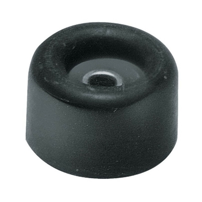 Tampone porta D.30mm H.34mm fissaggio tassello in gomma rossa (Per 50)