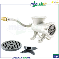 Tritacarne Trita Carne Manuale A Mano In Ghisa Con Manovella Reber 22 (19669) características