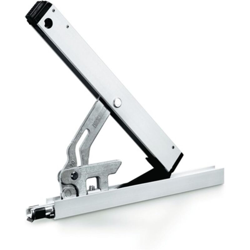 Forbici OL 90 argento con serratura sospesa e staffa ad alette GEZE precio