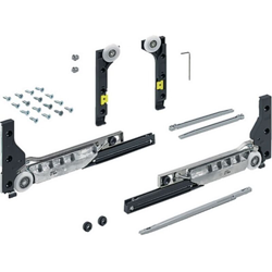 Accessorio per ante scorrevoli SlideLine M Kit completo Kit completo 30 kg HETTICH en oferta