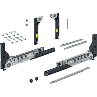 Accessorio per ante scorrevoli SlideLine M Kit completo Kit completo 30 kg HETTICH