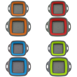 Strumenti pieghevole Colander pieghevole Frutta Pasta di verdure di lavaggio drenante carrello silicone Filtro esterno domestico da en oferta
