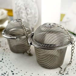 2 taglie in acciaio inox 304 fori per infusore per il te in rete colino per caffe alle erbe utensili da cucina características