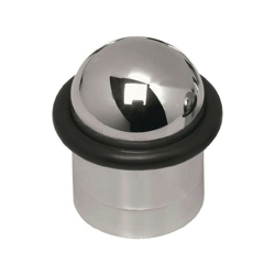 Tampone porta D.28mm H.44mm installazione tassello in alluminio nichelato opaco INTERSTEEL características