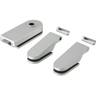 Guarnizione per porta in vetro STUDIO Rondo LM argento anodizzato UV DIN L / R DORMAKABA