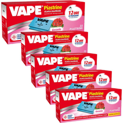 Boxlum - Vape piastrine profumate insetticida zanzare 5 confezioni da 30 piastrine ognuno características