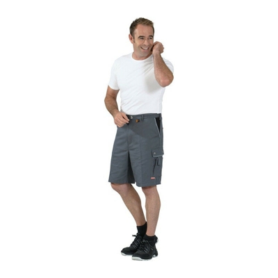 Pantaloncini Canvas 320 taglia M grigio / nero PLANAM