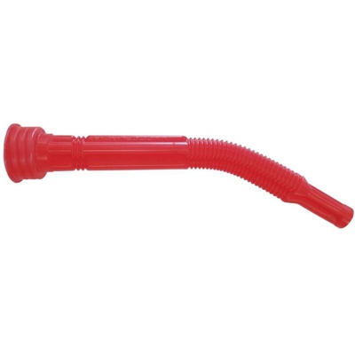 Tubo uscita L.275mm flex.rosso HÜNERSDORFF