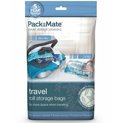 Packmate Set Sacchetti per Sottovuoto 4 pz Blu PAC002 - Blu