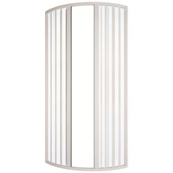 BOX DOCCIA CIRCOLARE A SOFFIETTO Aper Laterale ILARIA LUX Cabina PVC 68 x 70 cm características