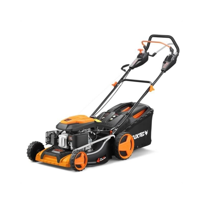 Tagliaerba Tosaerba a scoppio semovente FX-RM5196PRO FUXTEC 200cc 4in1 falciatura, raccolta, mulching, sarico laterale