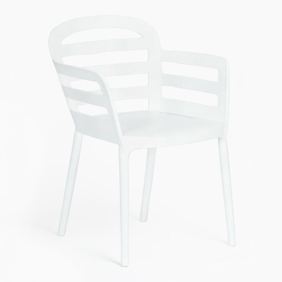 SKLUM Sedia da giardino con braccioli Gerum Bianco Polipropilene