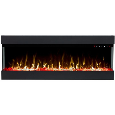 Caminetto elettrico da muro Insert 72 cm 48,4x20x183 GLOW-FIRE INSERT-72