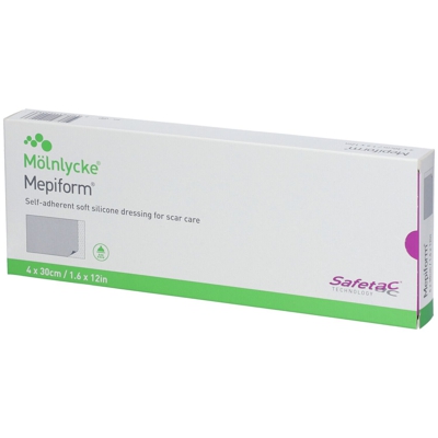 Mepiform Self-Adhesive Bandage Anti-Scarfs 4cm x 30cm
