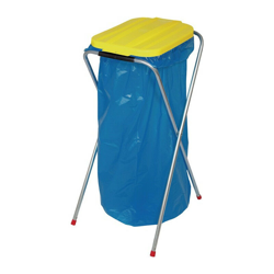 Pattumiera A810xL370xP410mm 70-120l coperchio giallo características