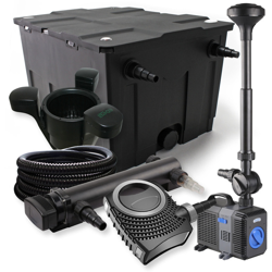 Wiltec - SunSun 1-Camera Set 60000l 36W UVC Depuratore per stagni NEO8000 70W Pompa Tubo Fontana Skimmer características