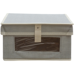 Scatola armadio Wendy In cartoncino e polipropilene grigio precio