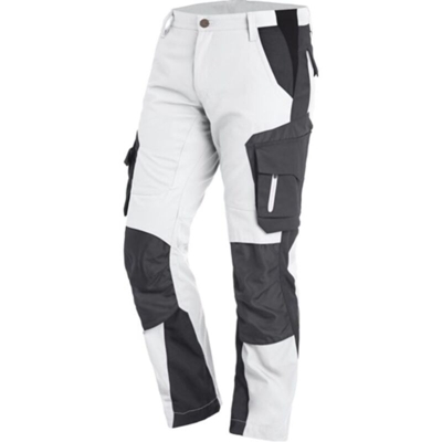 FLORIAN pantalone da lavoro taglia 48 bianco/antracite FHB
