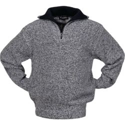 Maglione taglia L nero / bianco screziato precio