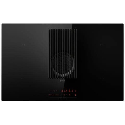 Piano Cottura PRIME BL / A / 80 a Induzione 4 Zone Cottura da 83 cm con Cappa Aspirante Integrata Colore Nero