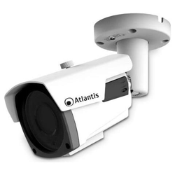 VIDEOCAMERA ATLANTIS ULTRAPLEX A11-UX915A-BPVM IP PoE Bullet 5Mpx 2592x1944 H. 264/265 20/25fps 1/2.8'' CMOS 5x IR 5 Array led 30m características