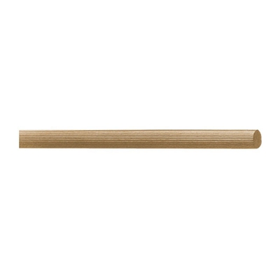 Barre ondulate L.1m P.12mm legno mogano (Per 25)