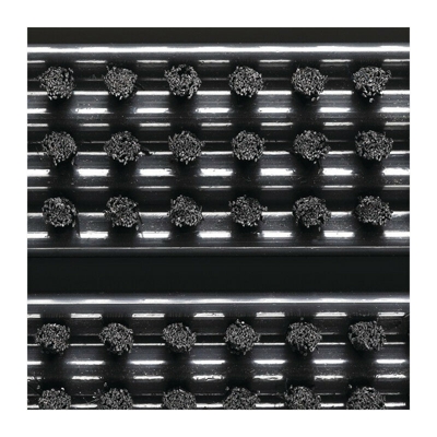 Zerbino nero PP L385xP590xP22mm