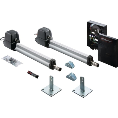 Operatore per cancello battente Twist 200 E 200, doppia anta, larghezza massima anta 250cm, corsa totale 390mm