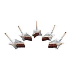 Set paletta con manico in legno 5xSpazzola a mano Arenga / Elaston 5xPaletta SOREX precio