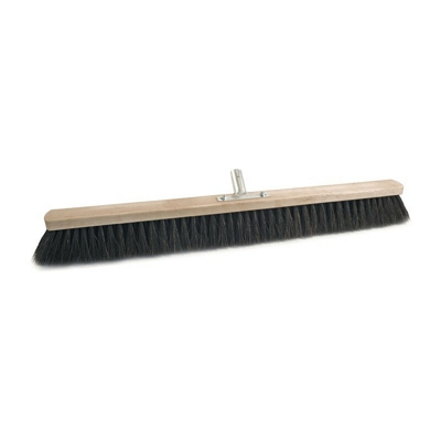 Scopa Arenga con supporto manico in metallo piatto legno L.800mm SOREX