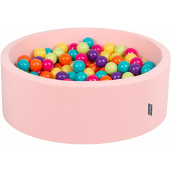 90X30cm/200 Palline ? 7CM Piscina Di Palline Colorate Per Bambini Tondo Fabbricato In EU, Rosa:Verdech/Gialo/Turchese/Arancione/Rosasc/Viola características