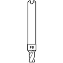 FRESA F8(TUBOLARI) X MATRIX D740479ZB - Silca características