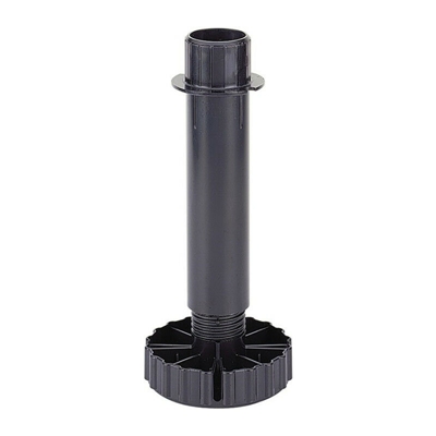 Piedistallo regolabile Korrekt Ku.schwarz 80mm gamma -6/+30mm HETTICH (Per 200)