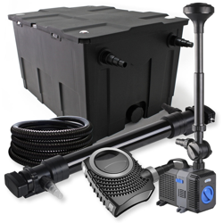 Wiltec - SunSun Set per stagni 60000l 72W UVC depuratore per stagni 80W ECO pompa tubo fontana características