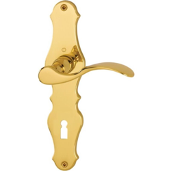 Set piastra posteriore lunga Weimar M112SLN / 2007 MS F73 PZ 72mm DIN L / R HOPPE precio