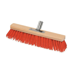 Scopa Elaston L.800mm con supporto manico in metallo piatto legno SOREX en oferta