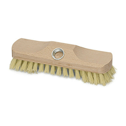 Scrubber fibra plastica L.220mm corpo legno con peso precio