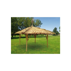 GAZEBO BAMBU 300x400 TETTO PAGLIA precio