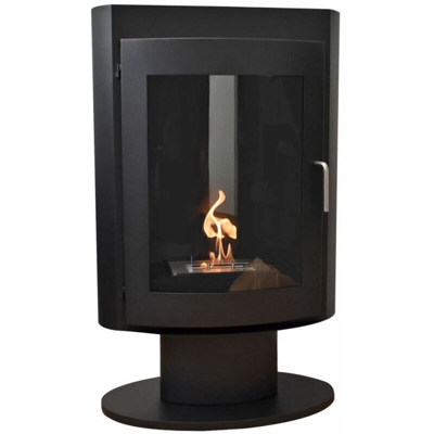 Caminetto bioetanolo da terra Trondheim cm 97,3x35x60 GLOW-FIRE TRONDHEIM