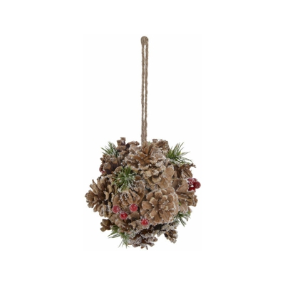 Palla di Natale (13 x 13 x 13 cm) - Dkd Home Decor