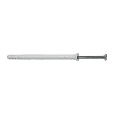 Tassello per unghie NP 8- 100, collare svasato, premontato 50 pz / PU 12 PU / cartone CELO (Per 50)