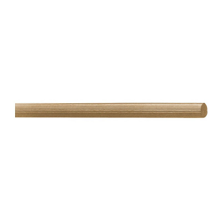 Barre ondulate L.1m P.16mm legno mogano (Per 25) precio