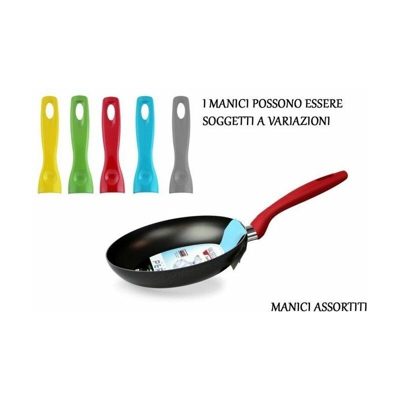 Valsecchi Casalinghi Perla Padella 22cm Manico Rosso