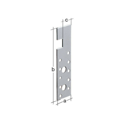 Ancora legno-ferro dim.160x40x4mm sdmverz.GAH (Per 50) en oferta